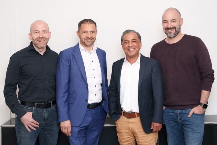 Managementteam bei Übernahme von Crédits Conseil, Milena und Akman Finance